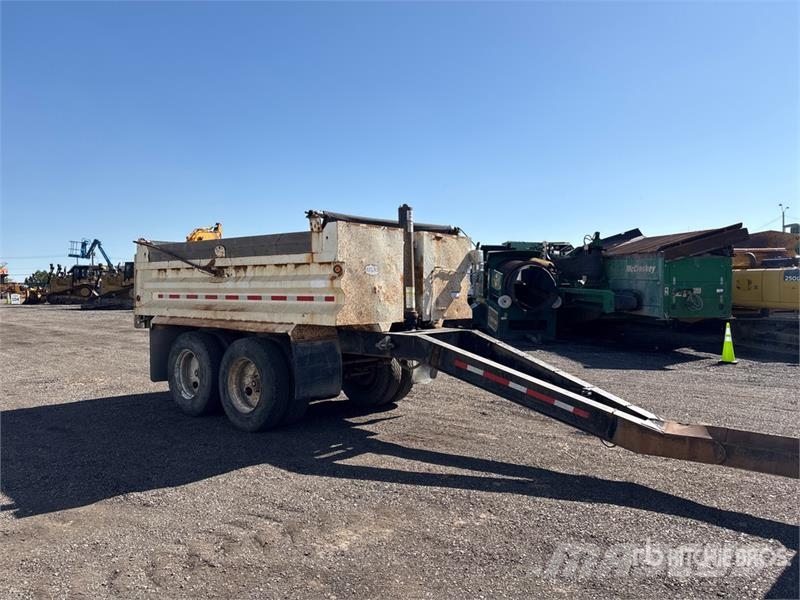 Southland 14 ft T/A Pup End Dump Trailer Anhænger med tip