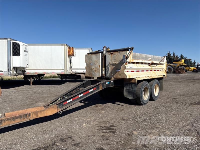 Southland 14 ft T/A Pup End Dump Trailer Anhænger med tip