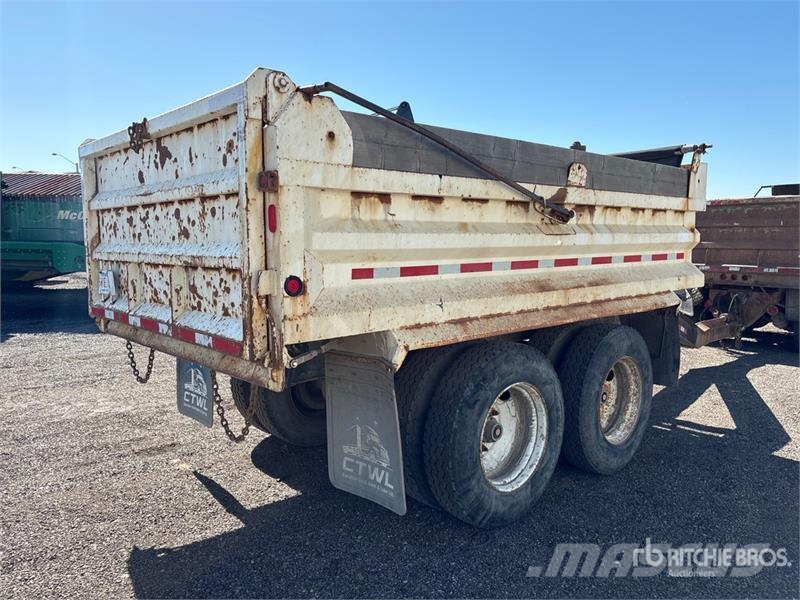 Southland 14 ft T/A Pup End Dump Trailer Anhænger med tip