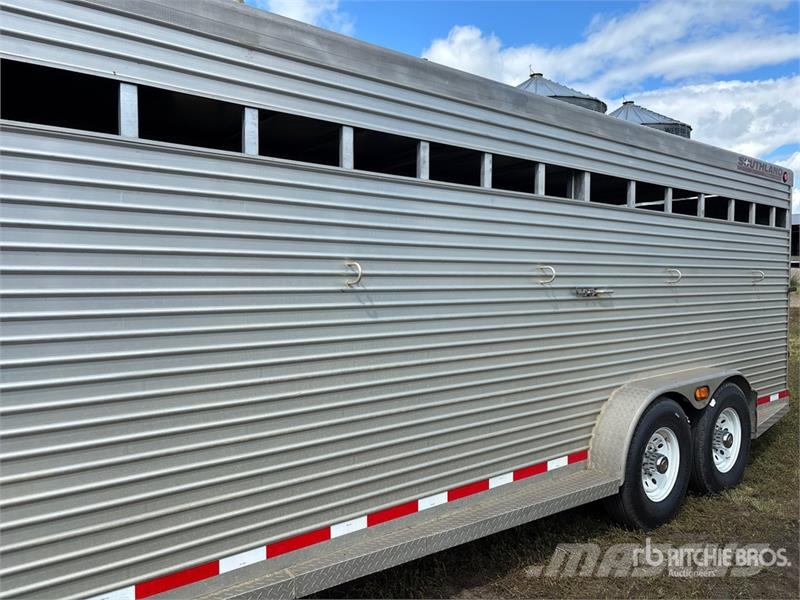  Southland 20 ft T/A Gooseneck Livestock Trailer مقطورات نقل الحيوانات