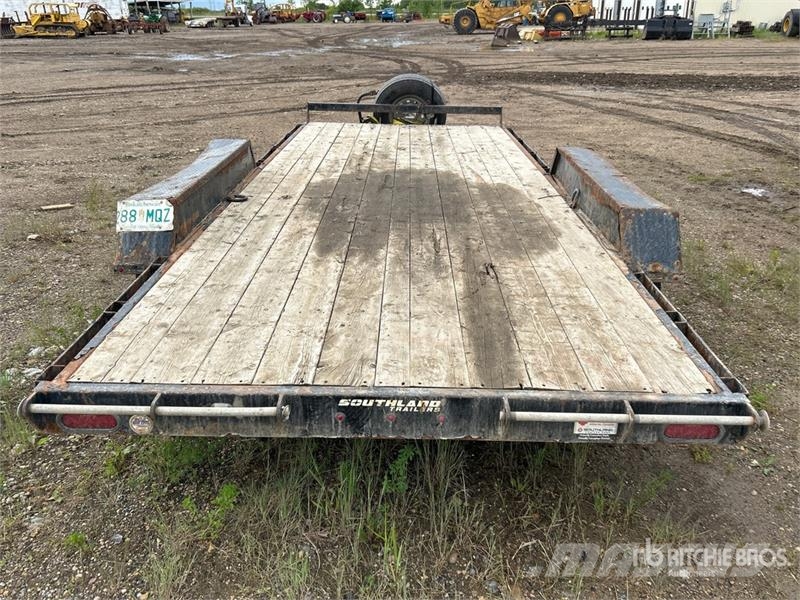 Southland LB18T-14 18 ft T/A Equipment Trailer Oprijwagen