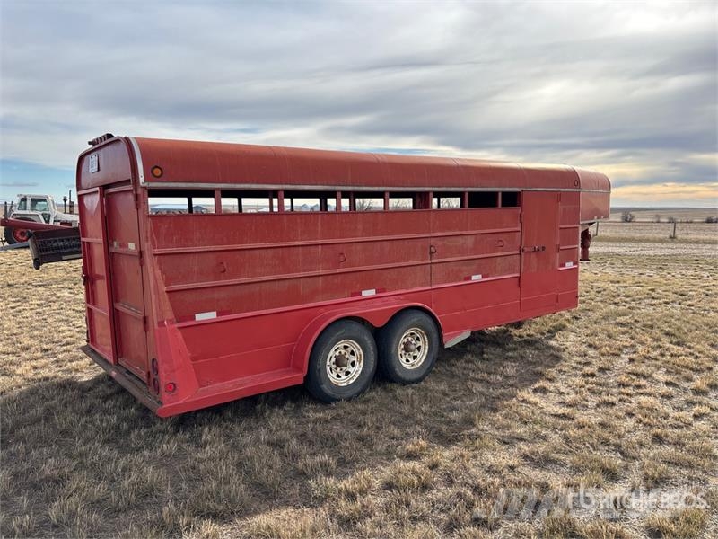  Southland Welding Ltd. 20 ft T/A Livestock Trailer Remolques para transporte de animales