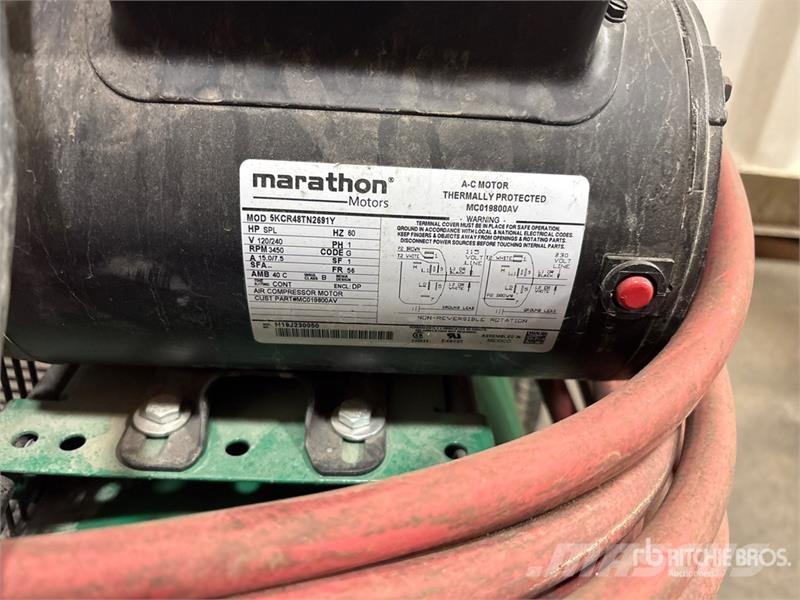  Speedaire 1NNF6 5.5 cfm Electric 20 gal Air Compre مكابس