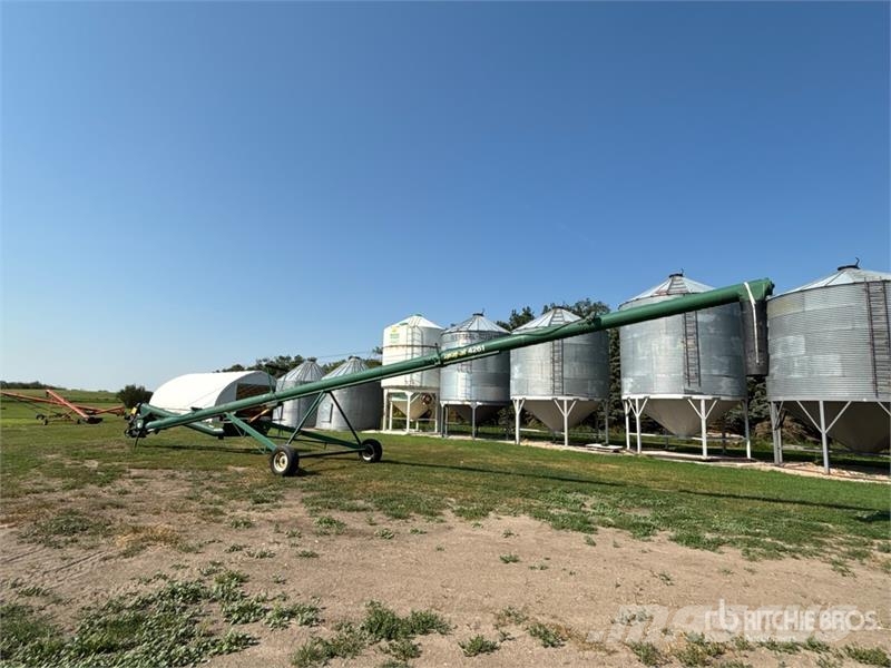 Spray-air 42-61 12 in x 61 ft Swing Grain Auger Viljan kuljettimet