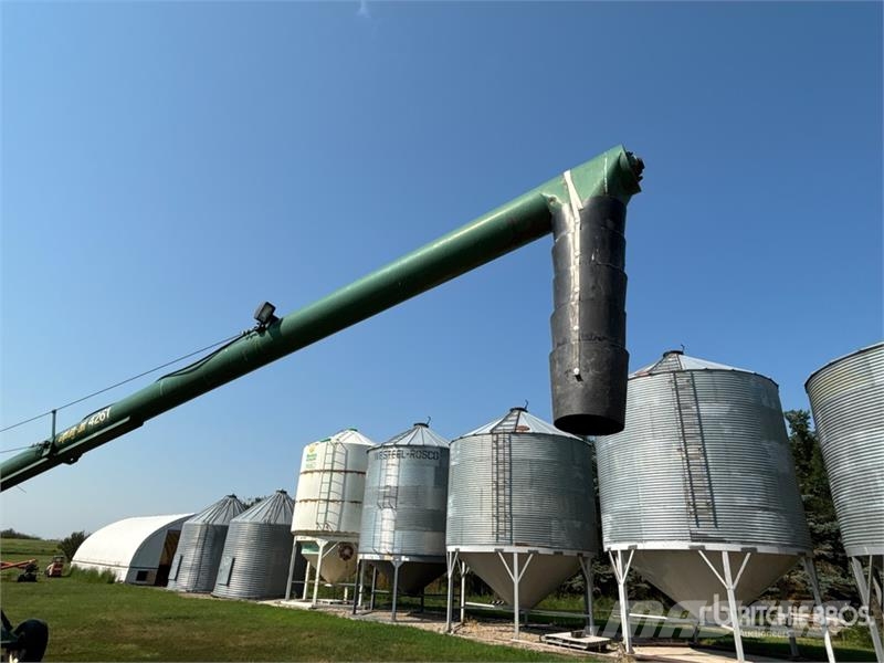 Spray-air 42-61 12 in x 61 ft Swing Grain Auger Viljan kuljettimet