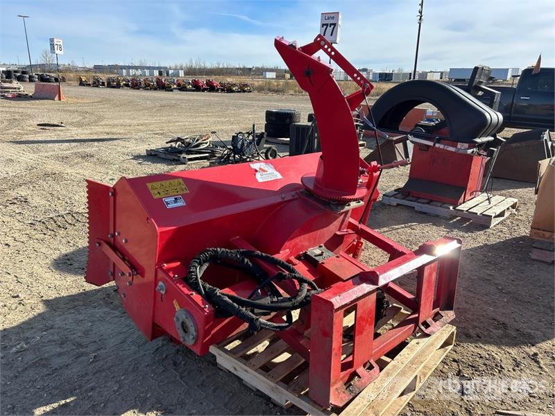 SS-SB72 70 in Skid Steer Snowblower - Fits Bobcat Souffleuse à neige
