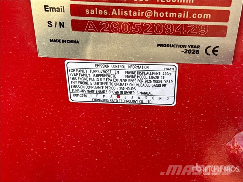 SSL60-RED Mini Compact Track Loader (Unused) Skid steer loderler