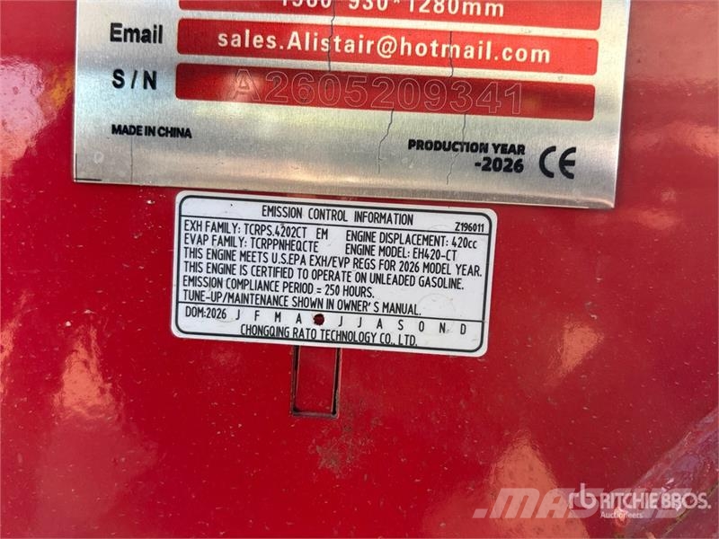 SSL60-RED Mini Compact Track Loader (Unused) Skid steer loderler