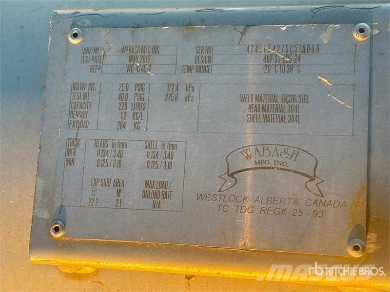 Stainless Steel H2S Scrubber Tank Kraftstoff- und Zusatzstoffbehälter