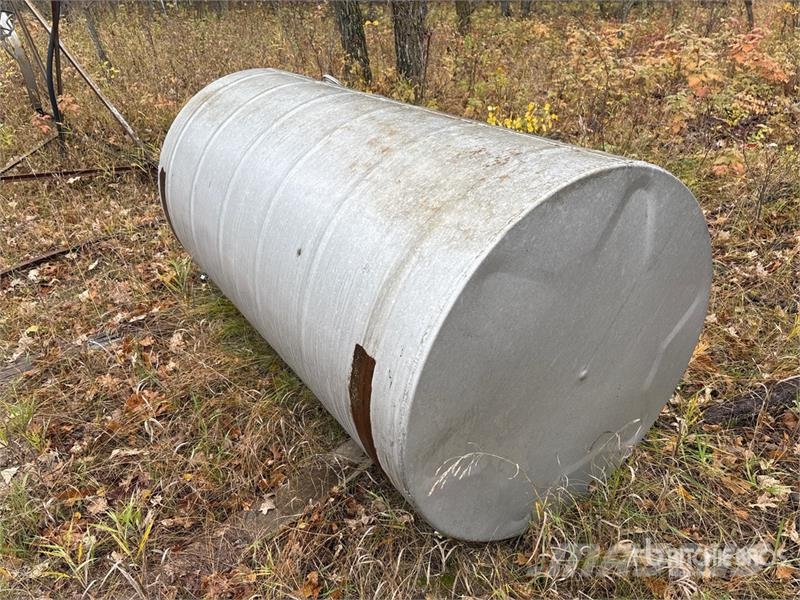 Stainless Steel Unknown 73 inch length. 37 inch di Fuel and additive tanks