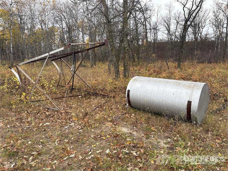 Stainless Steel Unknown 73 inch length. 37 inch di Fuel and additive tanks