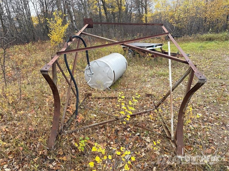 Stainless Steel Unknown 73 inch length. 37 inch di Fuel and additive tanks