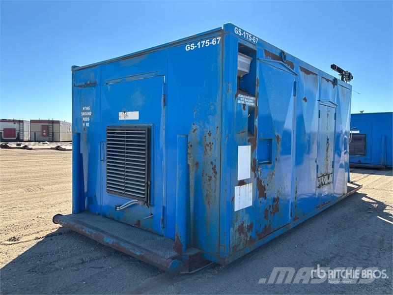 Stamford UCDI274K1 175 kW Skid-Mounted Enclosed Generator S مولدات ديزل
