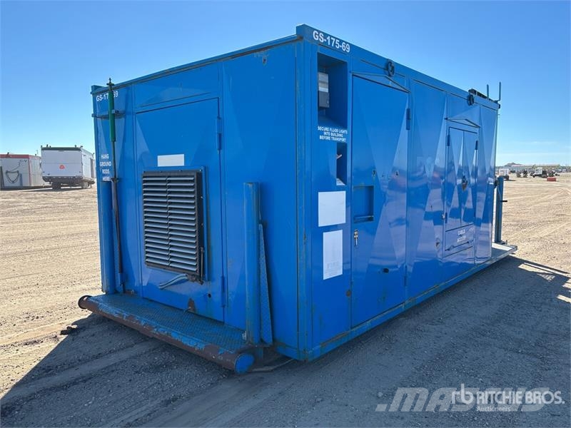 Stamford UCDI274K1 175 kW Skid-Mounted Enclosed Generator S مولدات ديزل
