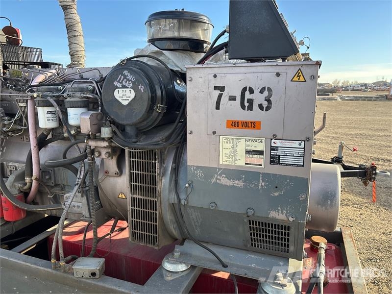 Stamford UCI274D1 105 kW Skid-Mounted Generator Set Geradores Diesel
