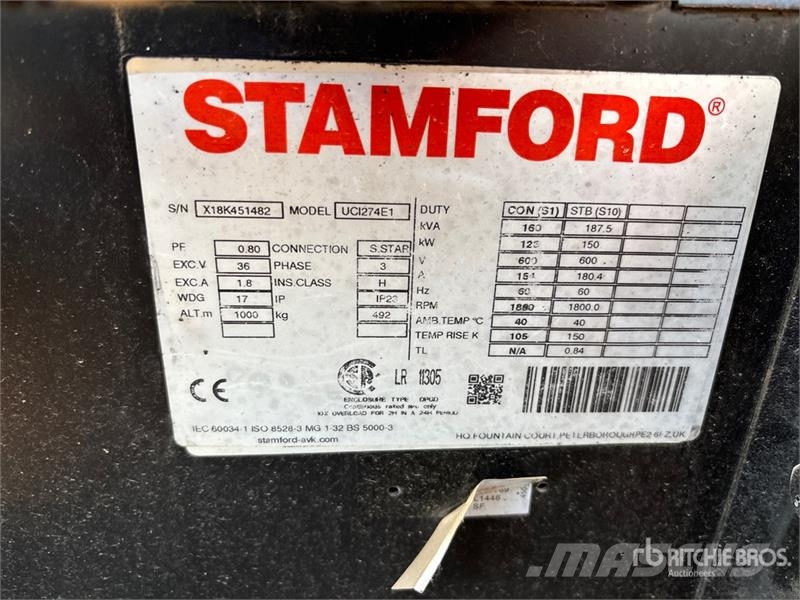 Stamford UCI274E1 柴油发电机