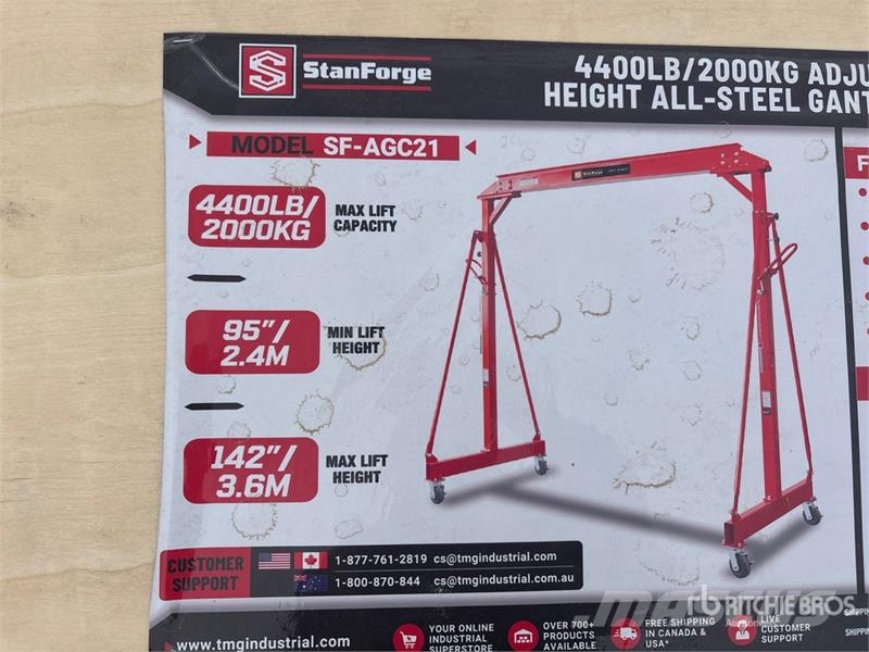 StanForge AGC21 All Steel Gantry Crane (Unused) Törőgépek