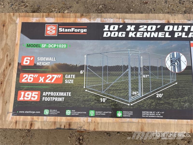 StanForge DCP1020 10 ft x 20 ft Dog Run (Unused) Egyéb pótkocsik