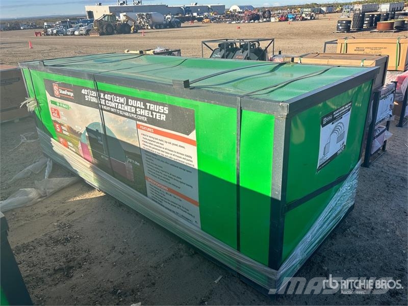 StanForge DT4041C 40 ft x 40 ft Dual Truss Contain Diger