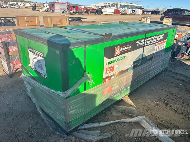 StanForge DT4041C 40 ft x 40 ft Dual Truss Contain Diger