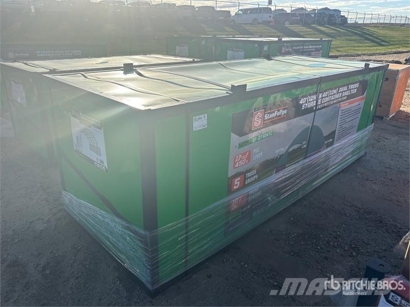StanForge DT4041C 40 ft x 40 ft Dual Truss Contain Diger
