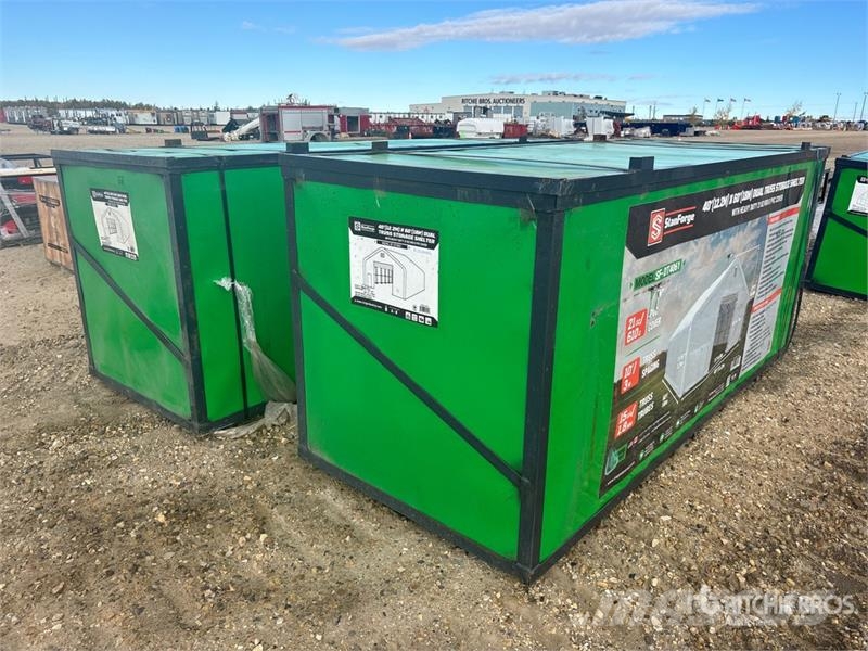 StanForge DT4061 40 ft x 60 ft Dual Truss Storage Ατσάλινο πλαίσιο κτιρίων