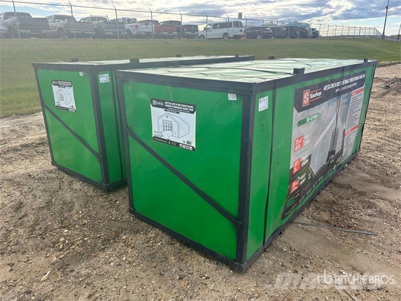 StanForge DT4061 40 ft x 60 ft Dual Truss Storage Ατσάλινο πλαίσιο κτιρίων