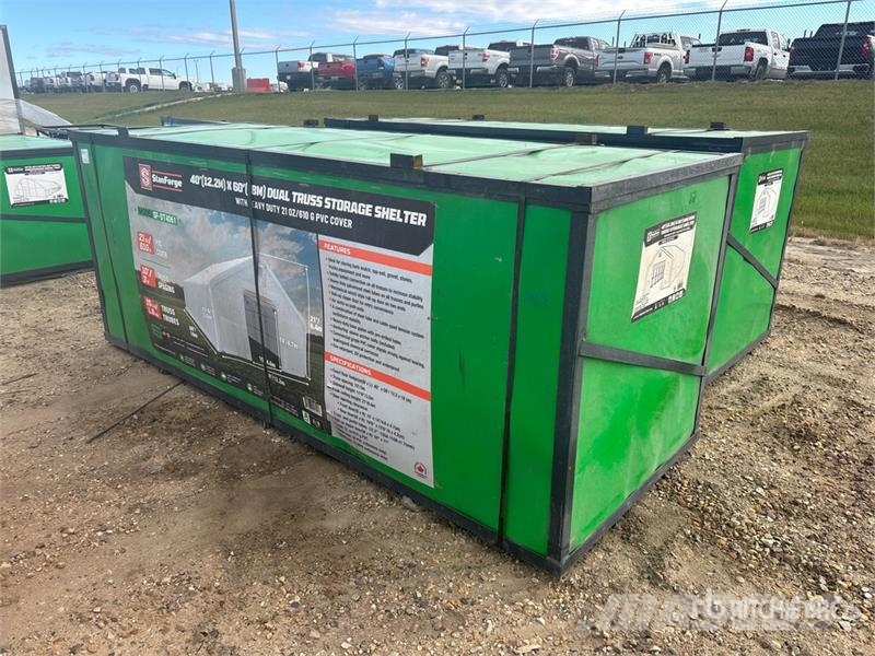 StanForge DT4061 40 ft x 60 ft Dual Truss Storage Ατσάλινο πλαίσιο κτιρίων