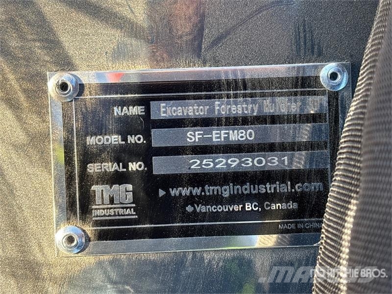 StanForge EFM80 31 in Excavator Brush Mulcher (Unu Other components