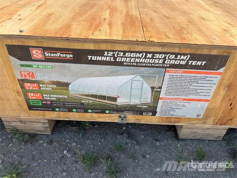 StanForge GH1230 Tunnel Greenhouse (Unused) Drugi deli