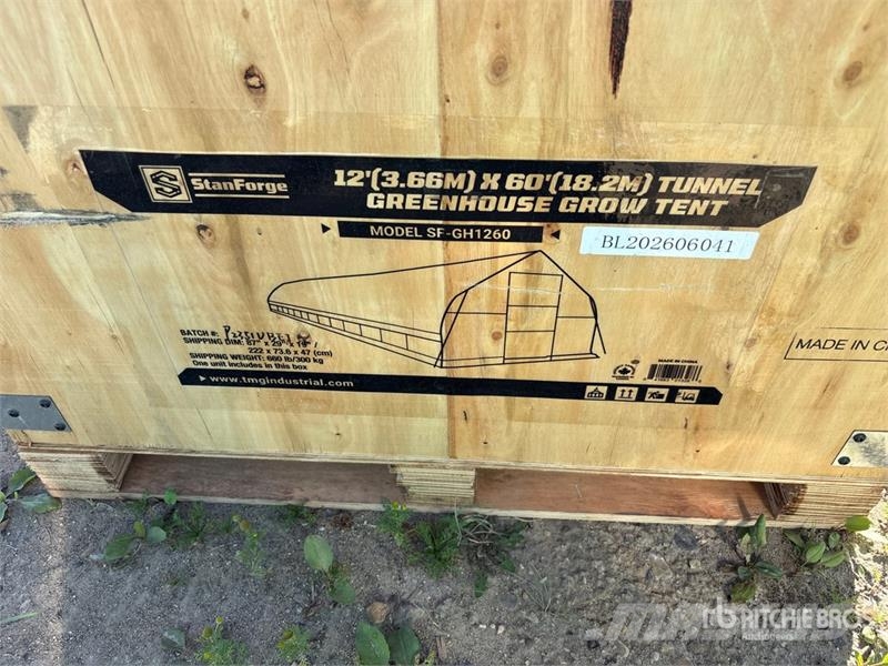 StanForge GH1260 Tunnel Greenhouse (Unused) Other components