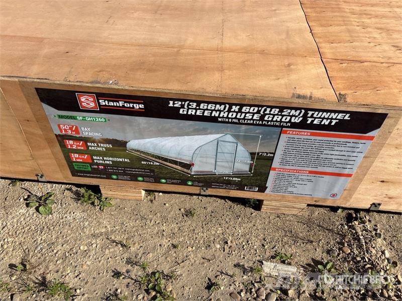 StanForge GH1260 Tunnel Greenhouse (Unused) Other components