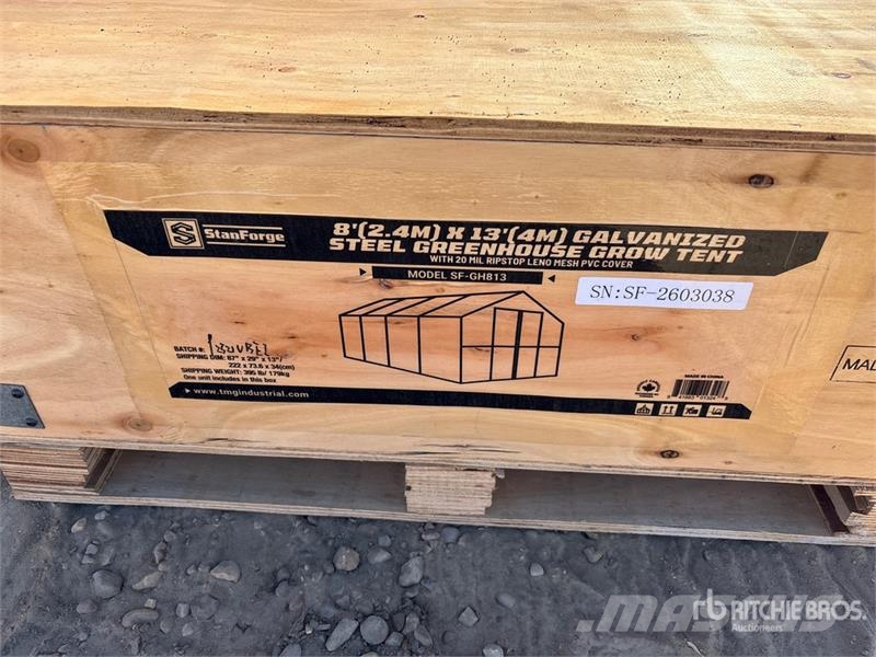 StanForge GH813 8 ft x 13 ft Greenhouse (Unused) Drugi deli