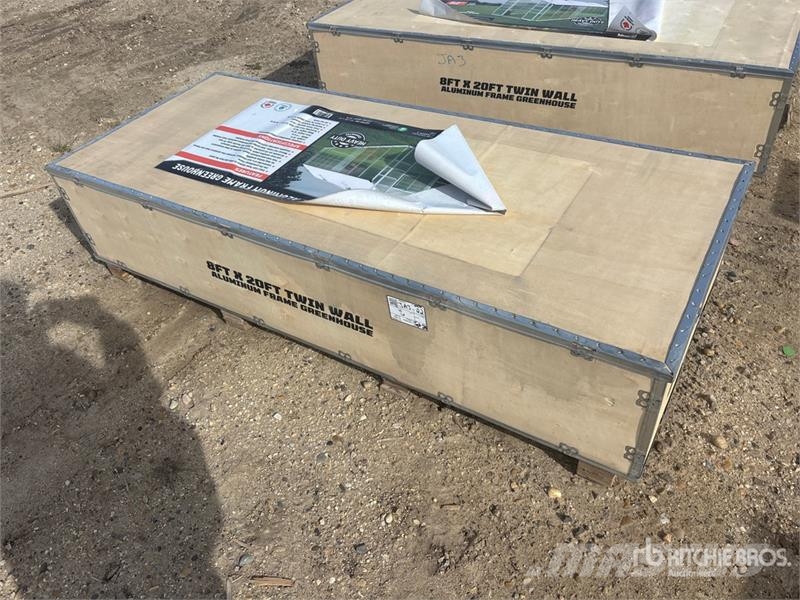  StanForge GH820 8 ft x 20 ft Aluminum Twin Wall Gr مكونات أخرى