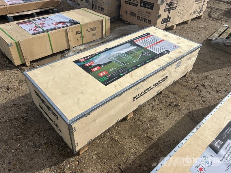  StanForge GH820 8 ft x 20 ft Aluminum Twin Wall Gr Andre komponenter