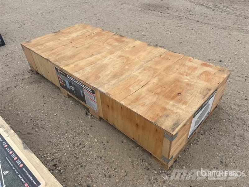 StanForge MS1020B 10 ft x 20 ft Metal Garage Shed Stahlrahmenaufbauten