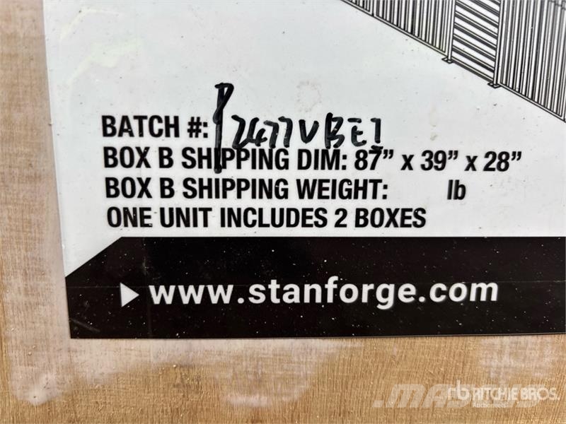 StanForge MS2630 26 x 30 ft Metal Garage Shed (Unu Stålramsbyggnader