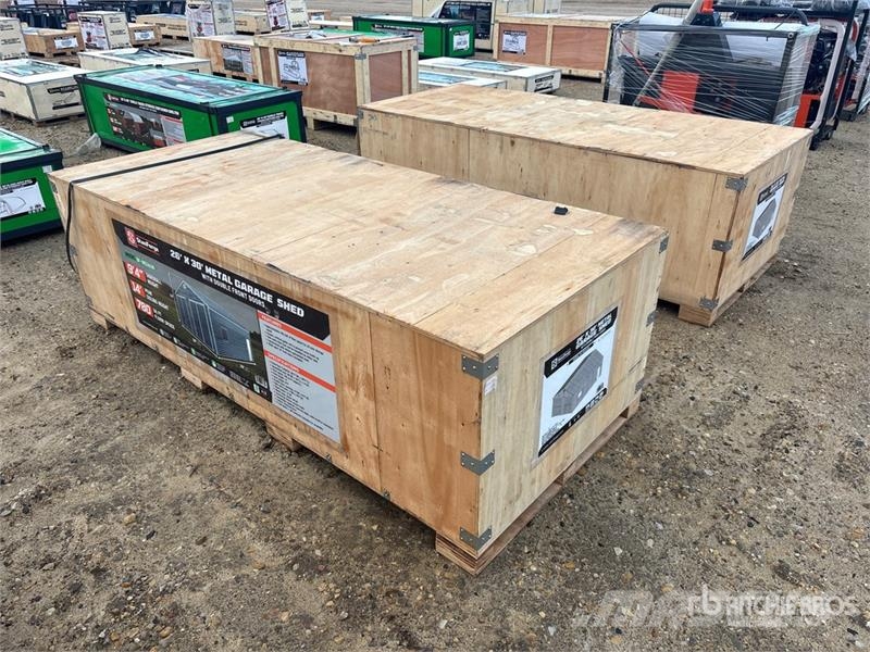 StanForge MS2630 26 x 30 ft Metal Garage Shed (Unu Stålramsbyggnader