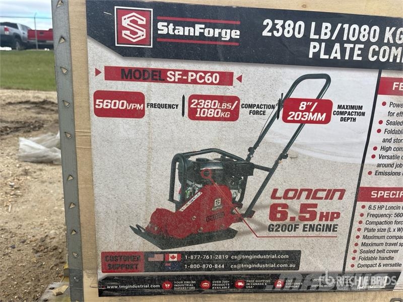  StanForge PC60 2380 lb Vibratory Plate Compactor ( دكاكات أفقية