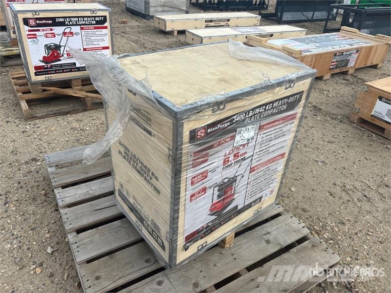 StanForge PC90 3400 lb Vibratory Plate Compactor ( دكاكات أفقية