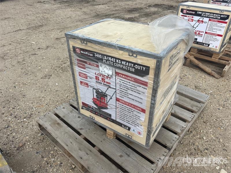 StanForge PC90 3400 lb Vibratory Plate Compactor ( دكاكات أفقية