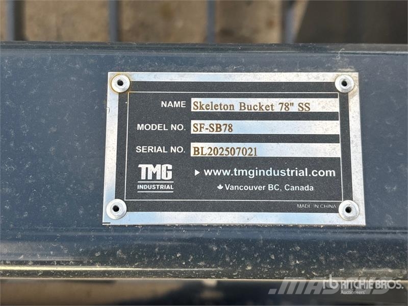 StanForge SB78 78 in Skeleton Skid Steer Bucket (U دلاء