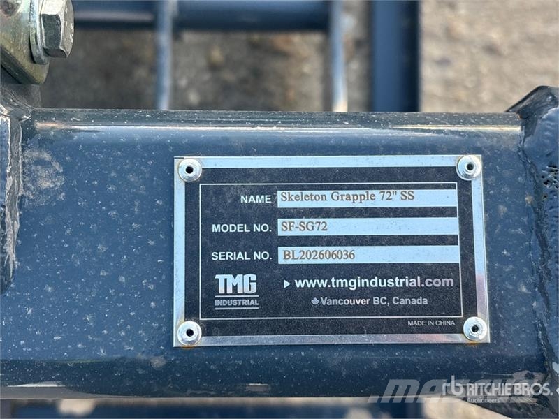  StanForge SG72 72 in Skeleton Skid Steer Grapple ( خطاطيف