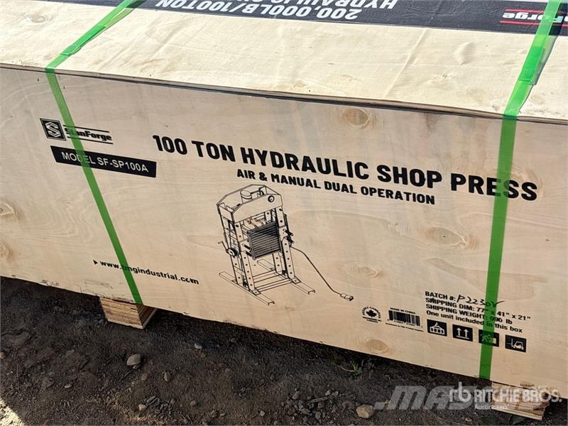 StanForge SP100A 100 ton Shop Press (Unused) Drugi deli