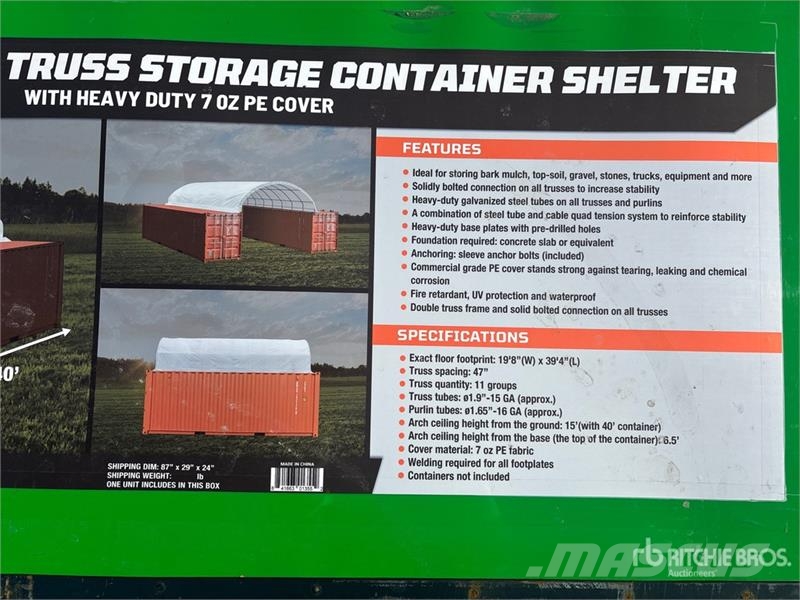 StanForge ST2041CE 20 ft x 40 ft Single Truss Cont Muu