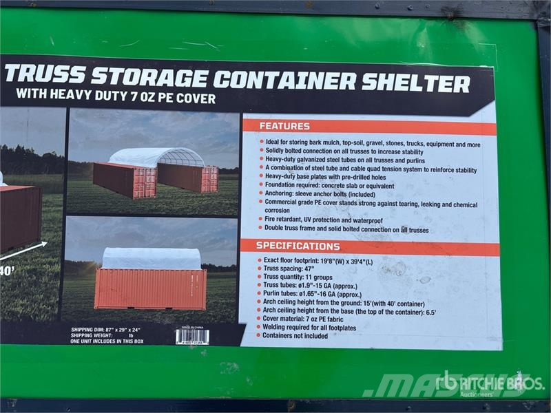  StanForge ST2041CE 20 ft x 40 ft Single Truss Cont Építőipar - Egyebek