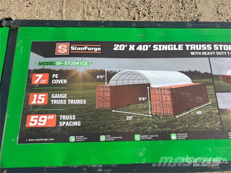 StanForge ST2041CE 20 ft x 40 ft Single Truss Cont Muu