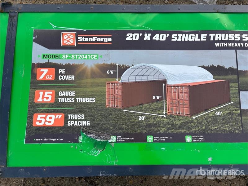  StanForge ST2041CE 20 ft x 40 ft Single Truss Cont Építőipar - Egyebek