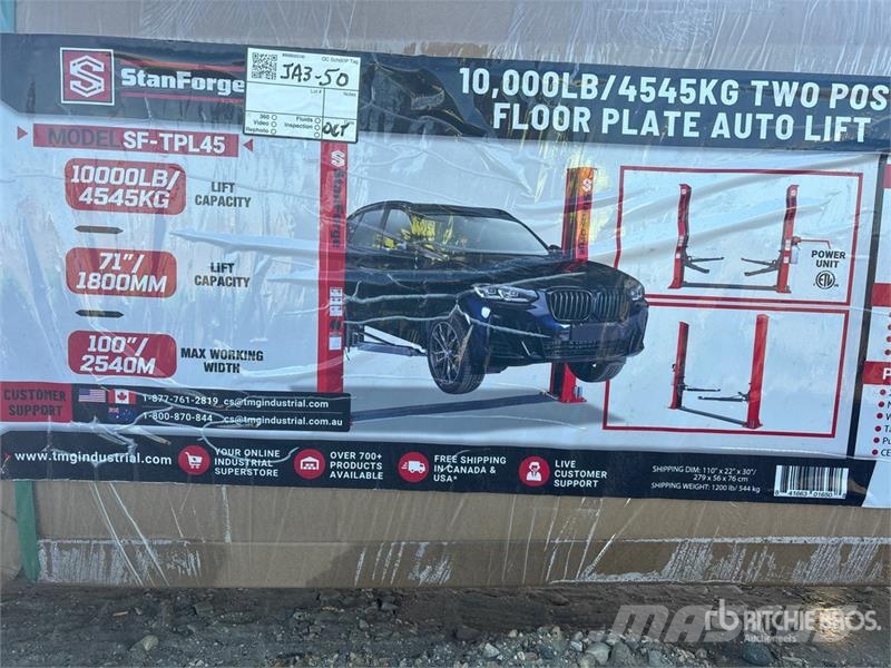 StanForge TPL45 2 Post 10000 lb Vehicle Lift (Unus Építőipar - Egyebek