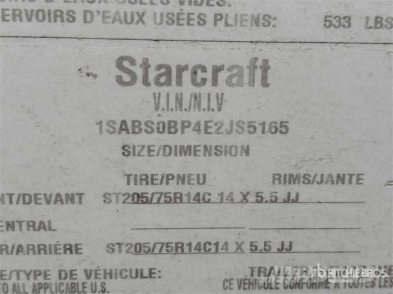  Starcraft Launch 26BHS 26 ft T/A Travel Trailer Inne przyczepy